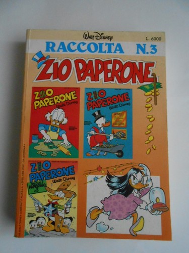 Zio paperone raccolta 3 - paperone, n.3