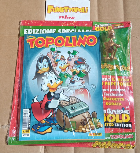 Topolino 3349 edizione - topolino,